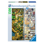 Ravensburger 1000pc NO COUNT Puzzle -  Divided Town