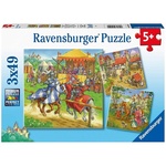 Ravensburger 3x49pc Puzzle - Life of the Knight