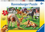 Ravensburger 60pc Puzzle - Happy Horses