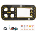 RÄVUNGE Car Track + Wooden Vehicles