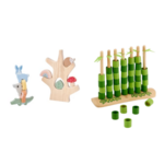Wooden Stacking & Threading Mixed Set