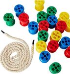 Cotton reels threading and stacking set