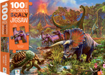100pc Scaly Puzzle - Dinosaur Island