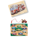 Vehicle Puzzles - Peg & Magnetic