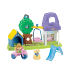 Fisher-Price Little People Peek & Discover Backyard 