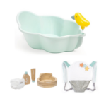 Miniland Doll Carrier & Doll Care Set