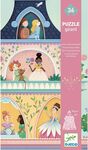 Djeco 36pc Giant Puzzle - Princess Tower