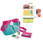 Bright Child Cash Register + Djeco Handbag