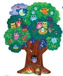 Peaceable Kingdom 50pc Floor Puzzle - Hoot Owl Hoot