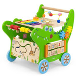 Viga Wooden Activity Walker - Crocodile