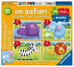 Ravensburger 2-5pc My First Puzzles - On Safari