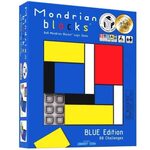Mondrian blocks : 8*8 logic game : blue