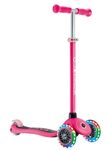 Globber Primo Scooter - Pink with lights