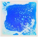 Sensory Liquid Floor Tile : Square - Blue