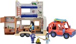 Bluey 4WD & Caravan Adventures Playset