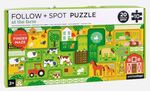 At the farm : Follow + Spot Puzzle 10pc