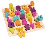 Alpha B. tical : Wooden alphabet puzzle