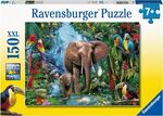 Ravensburger 150 XXL - Elephants at the Oasis