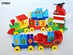 +Duplo number train + aircraft