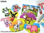 CP041: + Puzzles 2 to 8 pieces 