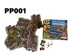 Giant Road Floor Jigsaw Puzzle with Wooden Cars