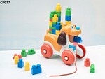 CP017: + Blocks- Pull Along Puppy