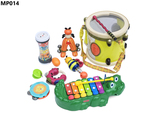 MP014: + B.toys drum kit, xylophone 