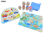 CP035: + Peg Puzzles & Egg Stacker