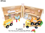 PP124: + Small Dollhouse & Vehicles