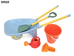 SP020: + Wheelbarrow & garden tools