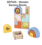 SEP025: Wooden Sensory Blocks