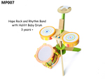 MP007: + Hape Rock & Rhythm Band and Halilit Baby Drum