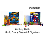 PWW030: Busy Books - Hot Wheels & Spiderman