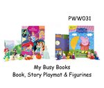 PWW031: Busy Books - Disney Princesses & Peppa Pig