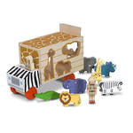 Animal rescue shape sorter truck