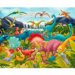 Giant dinosaur puzzle