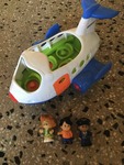 LITTLE PEOPLE PLANE (4 PCS)