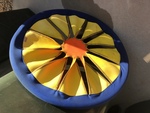 Large material frisbee