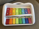Baby xylophone and piano 