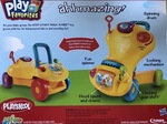 Playskool little kid ride in yellow car 