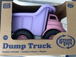 Purple and pink DUMP TRUCK green toy
