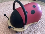 Wheelie ride on lady bug 