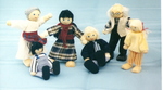 DOLL FAMILY WOODEN