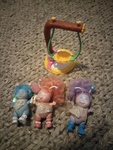 Babies and swing