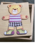 BEAR DRESS-UP PUZZLE
