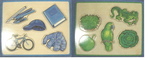 BASIC COLOURS JIGSAW - BLUE & GREEN