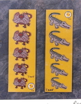 FRILLED NECK LIZARD & CROCODILE PUZZLE