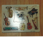 MUSICAL INSTRUMENTS PUZZLE