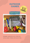 Outdoor Games Party Pack 2