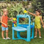Little Tikes Easy Store Outdoor Folding Water Play Table with Accessories
